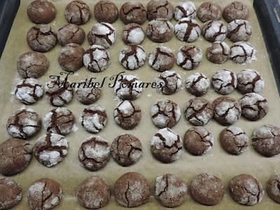 Galletas blanco y negro.