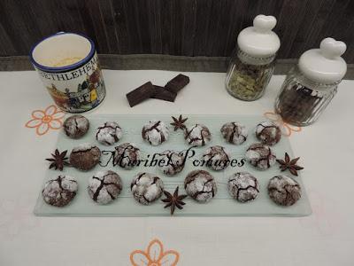 Galletas blanco y negro.