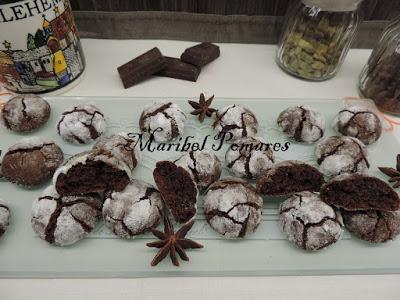 Galletas blanco y negro.