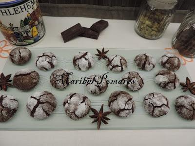 Galletas blanco y negro.