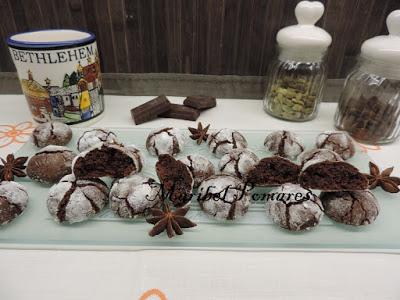 Galletas blanco y negro.