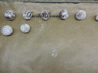 Galletas blanco y negro.