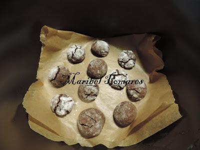 Galletas blanco y negro.