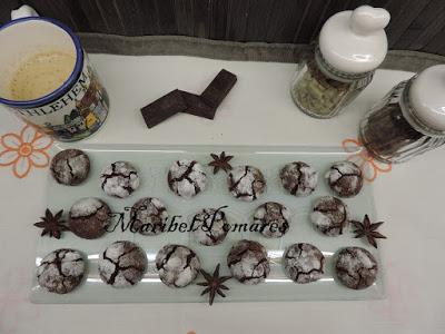 Galletas blanco y negro.