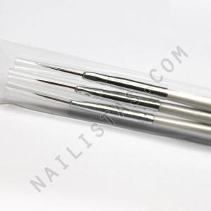 Set 3 pinceles pelo extralargo