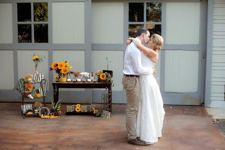 Girasoles y Pompones.
