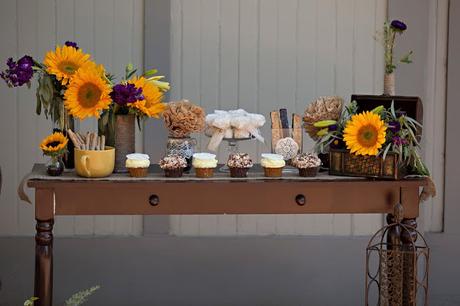Girasoles y Pompones.