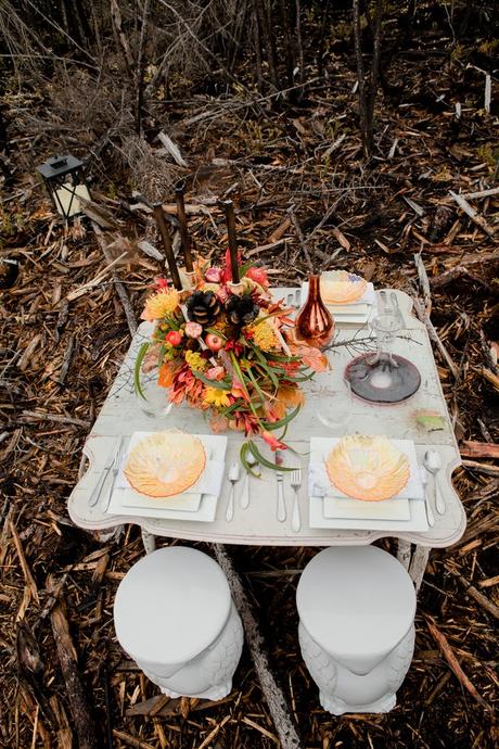 Un Postboda inspirado en Los Juegos del Hambre.