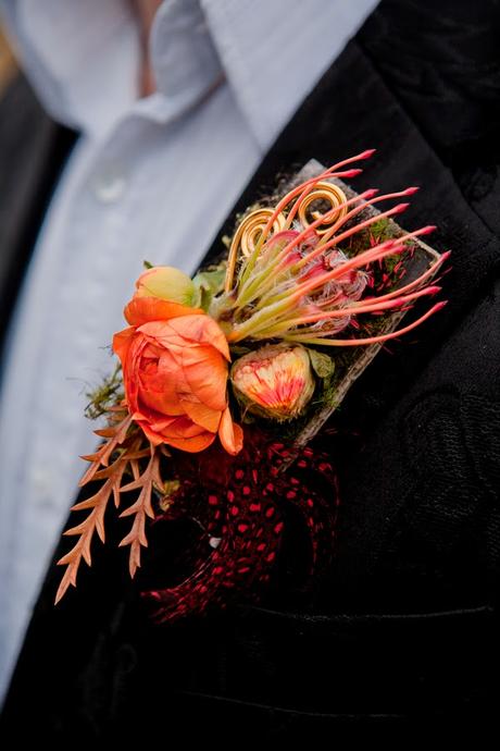 Un Postboda inspirado en Los Juegos del Hambre.