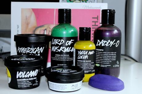 Lush: compras acumuladas