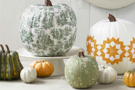 10 IDEAS ORIGINALES Y ELEGANTES DE DECORAR CALABAZAS