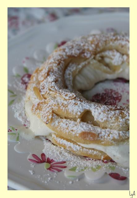 Paris Brest ... el postre francés de la carrera ciclista... para Desafío en la cocina