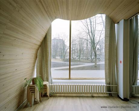 Biblioteca de Viipuri (Víborg), Carelia (hoy Rússia), 1927–1935. Foto: Armin Linke, 2014. © Armin Linke, VG Bild-Kunst, Bonn 2014