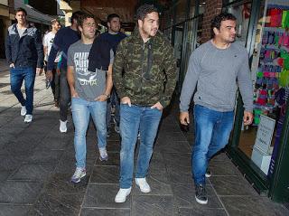 Los Pumas en su día libre