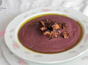 Crema zanahoria morada