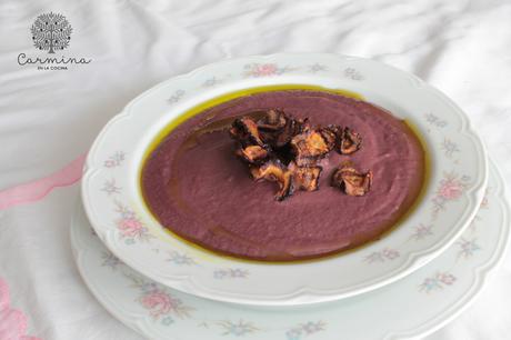 CREMA DE ZANAHORIA MORADA