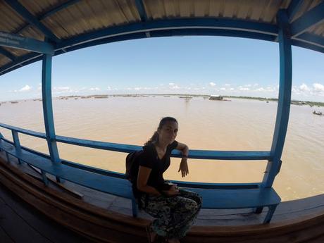 El lago Tonle Sap y la aldea flotante de Kompong Phluk