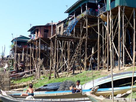 El lago Tonle Sap y la aldea flotante de Kompong Phluk