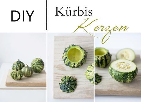 DIY centro de mesa con calabazas y velas
