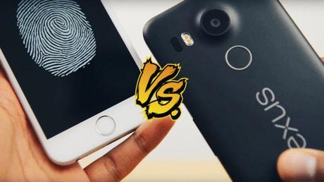 Nexus 5X vs. iPhone 6s: sensor de huellas