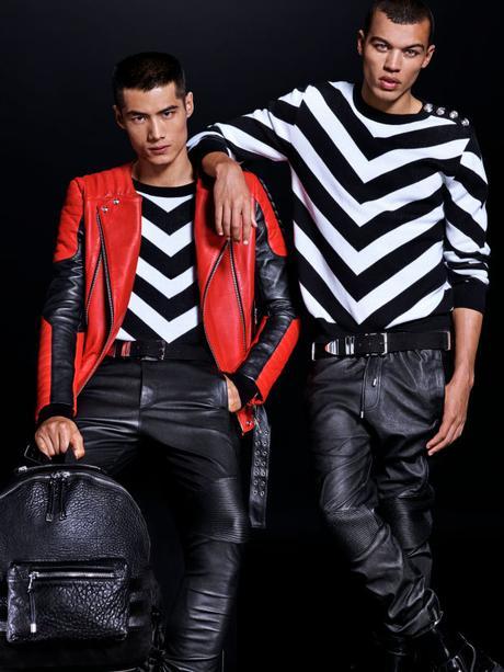 look book balmain - h&m