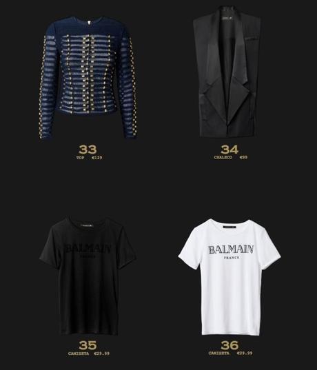 precios colección BALMAIN para H&M - 2