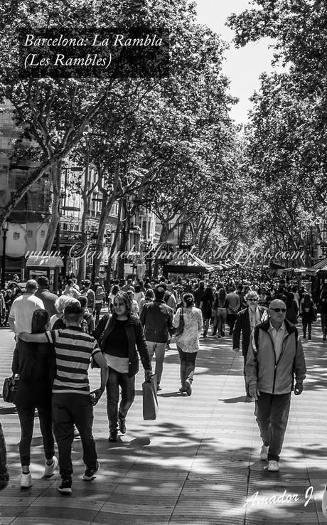 BARCELONA: LA RAMBLA (LES RAMBLES)
