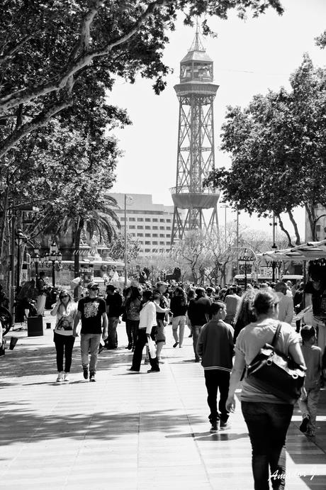 BARCELONA: LA RAMBLA (LES RAMBLES)