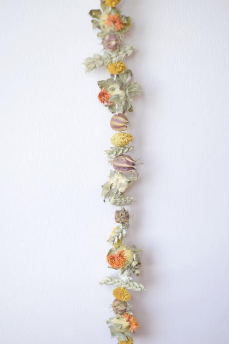 Guirnalda de flores secas/ Dry flowers garland - Paperblog