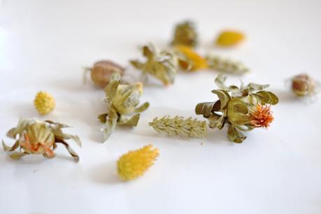 DIY. Dry flowers garland #fall #autumn 