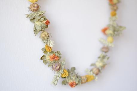 Guirnalda de flores secas/ Dry flowers garland DIY. Dry flowers garland #fall #autumn