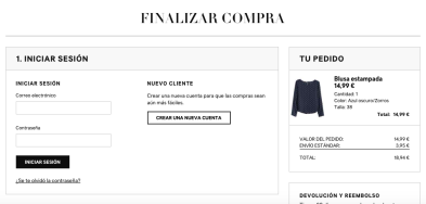 Iniciar sesión - H&M