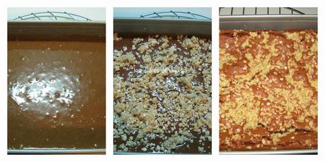 Brownies de chocolate con avena