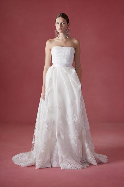 Vestido de novia de Óscar de la Renta para otoño-invierno 2016 