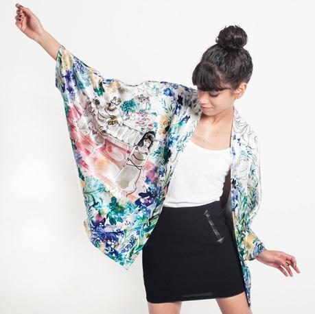 Mi Clo. Colección Psicópteros y Algos. Chaqueta Ágora Mi Clo. Colección Psicópteros y Algos. Chaqueta Ágora