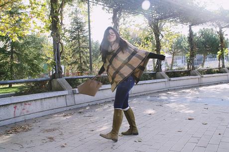 Los ponchos son para el otoño (OOTD)
