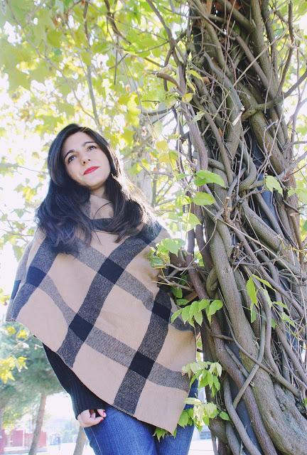 Los ponchos son para el otoño (OOTD)