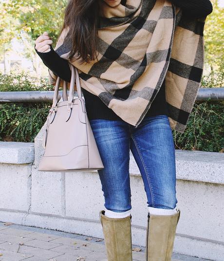 Los ponchos son para el otoño (OOTD)