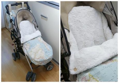 Cose conmigo un saco universal para silla de paseo de bebé