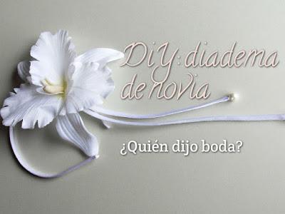 DiY: Diadema de Novia