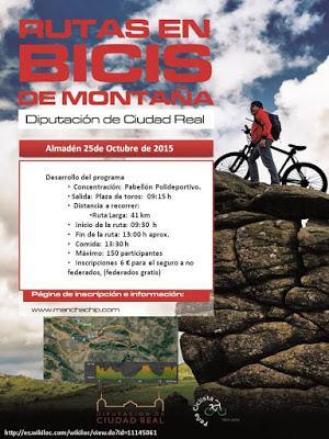 Ruta BTT Diputación de Ciudad Real en Almadén