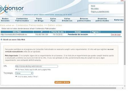 Como monetizar tu blog con Exponsor.com