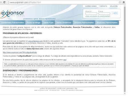 Como monetizar tu blog con Exponsor.com Como monetizar tu blog con Exponsor.com