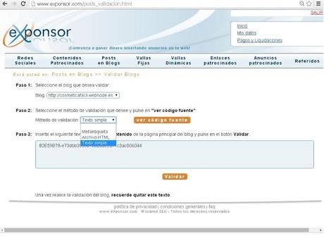 Como monetizar tu blog con Exponsor.com Como monetizar tu blog con Exponsor.com