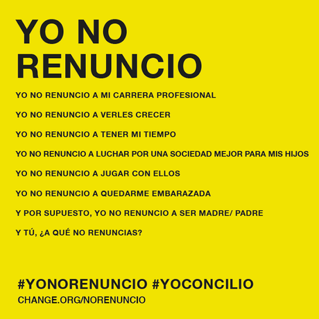 QUIERO MI PROPIO REGRESO AL FUTURO: #YONORENUNCIO