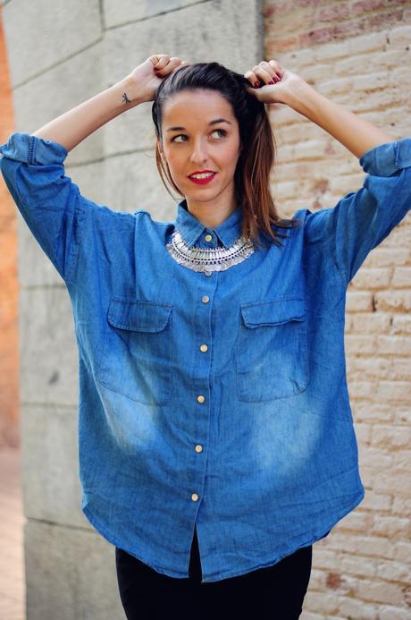 LOOK CON CAMISA VAQUERA LOOK CON CAMISA VAQUERA