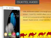 Adquiere smartphone Oukitel K4000, demasiado resistente excelente precio