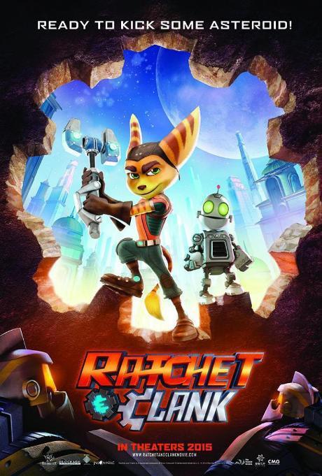 Afiche y tráiler de la cinta animada #RatchetYClank