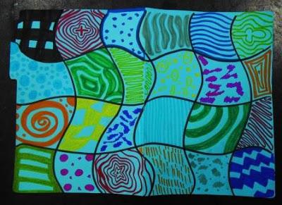 Decoraciones en las carpetas ( segunda parte )