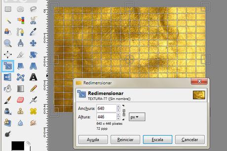 redimensionar capas en Gimp